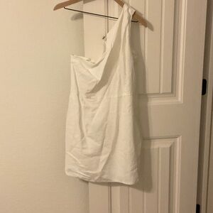 a new day One-Shoulder White Dress
